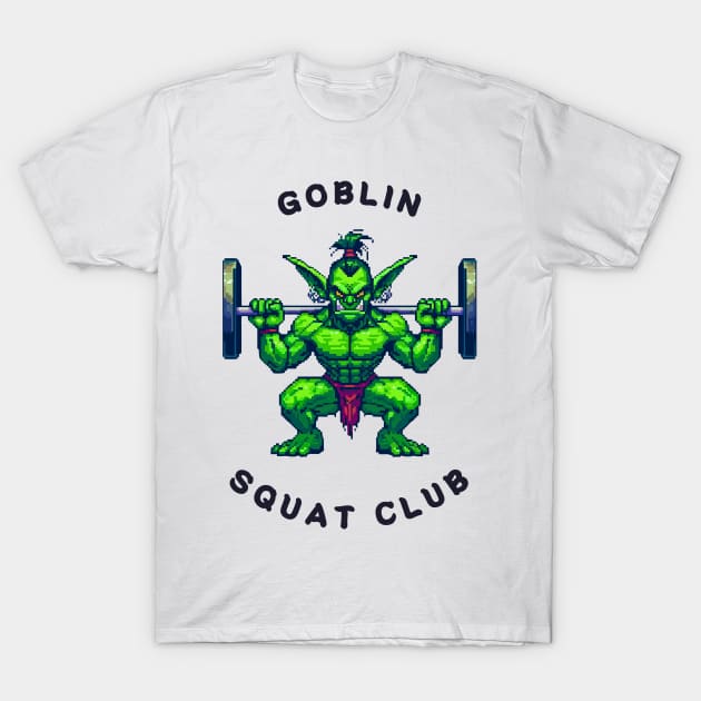 Green Goblin Squat Club T-Shirt by FriskyLama